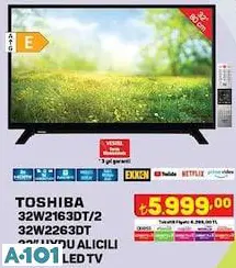 TOSHİBA 32 UYDULU FULL HD SMART LED TV AKILLI TELEVİZYON